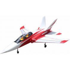 AMXFLIGHT Super Scrpion 6-8S 1260mm Rouge et Blanc PNP