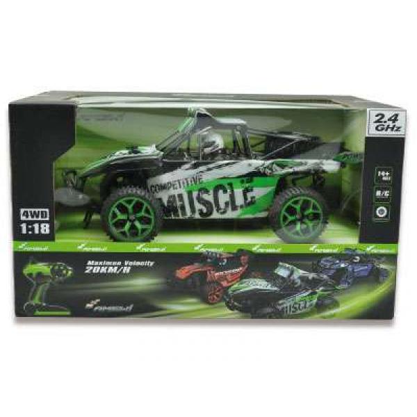 Sand Buggy Extreme D5 "Green" 1:18 4WD RTR - 22211