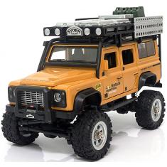 D90X28 Metall Scale Crawler 4WD 1:28e RTR Jaune