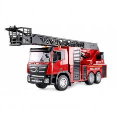 Camion de pompiers avec échelle Rotative -  1/18 - RTR