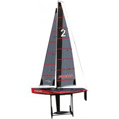 Focus III Racing Voilier 1m 2,4GHZ RTR Rouge