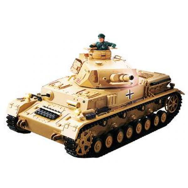 Char RC Panzer IV F1 Africacorps Son Fumée 2.4GHZ QC Edition - 23065