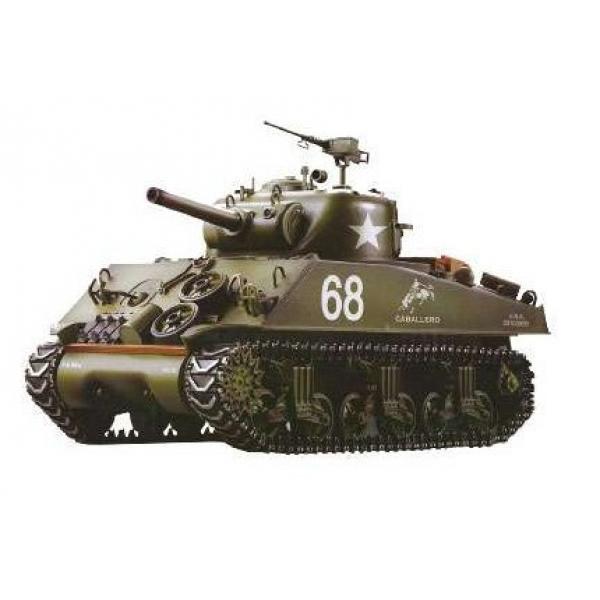 A SAISIR : U.S. M4A3 Sherman 1/16 Sons Fumée 2.4Ghz QC Edition - rec - 23073-REC