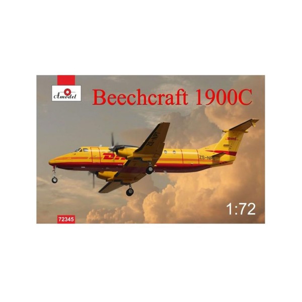 Maquette Avion : Beechcraft 1900C - Amodel-AM72345