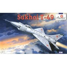 Sukhoi T-49 Soviet interceptor - 1:72e - Amodel