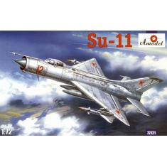 Su-11 Soviet fighter-interceptor - 1:72e - Amodel