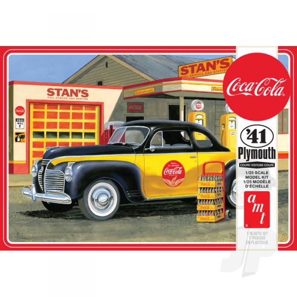 1941 Plymouth Coupe (Coca-Cola) 2T - AMT1197M