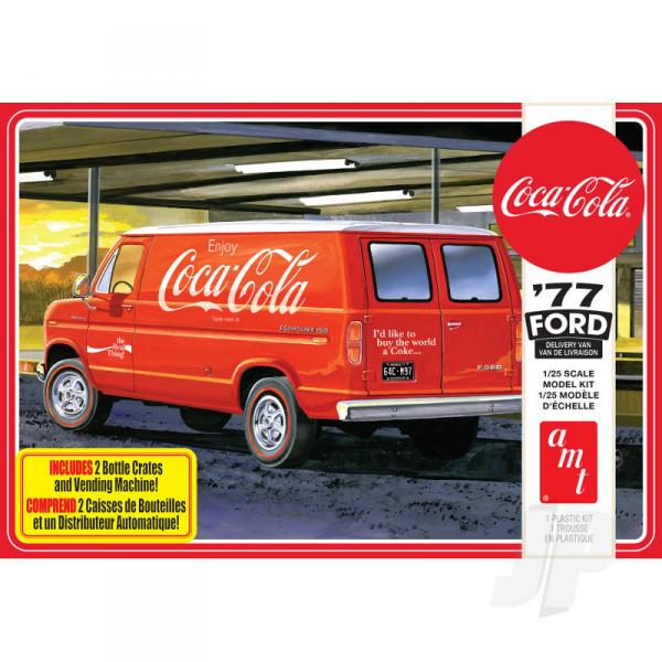 1977 Ford Van w/Vending Machine (Coca-Cola) 2T - AMT1173M