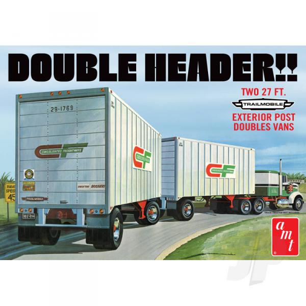 Double Header Tandem Van Trailers - AMT1132