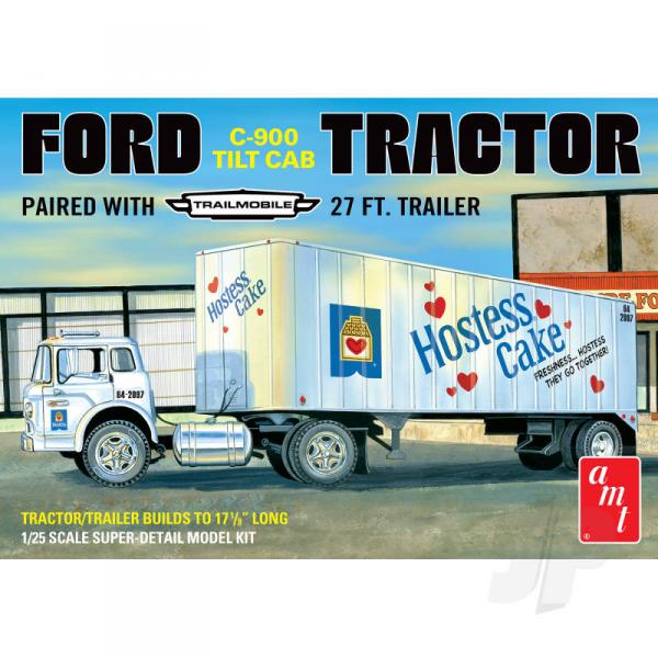 Ford C600 Hostess Truck with Trailer - AMT1221