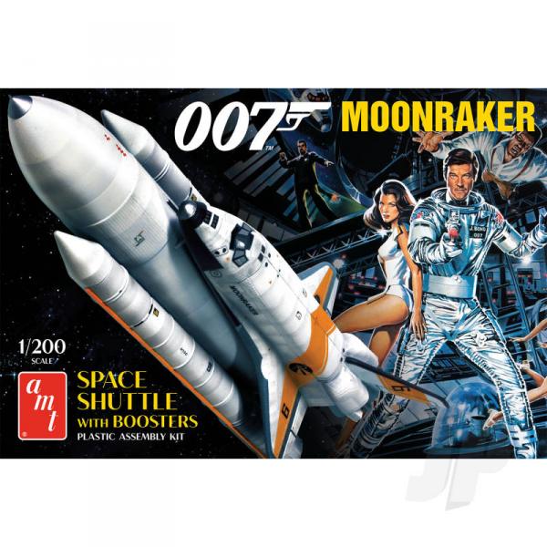 Moonraker Shuttle w/Boosters - James Bond - AMT1208