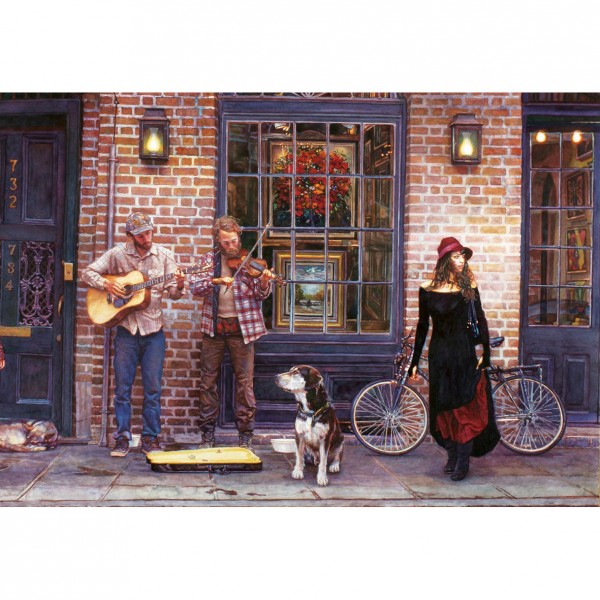 2000 pieces puzzle: Musicians in New Orleans - Anatolian-ANA3932