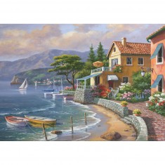 3000 pieces Jigsaw Puzzle: Sung Kim: Seaside Paradise