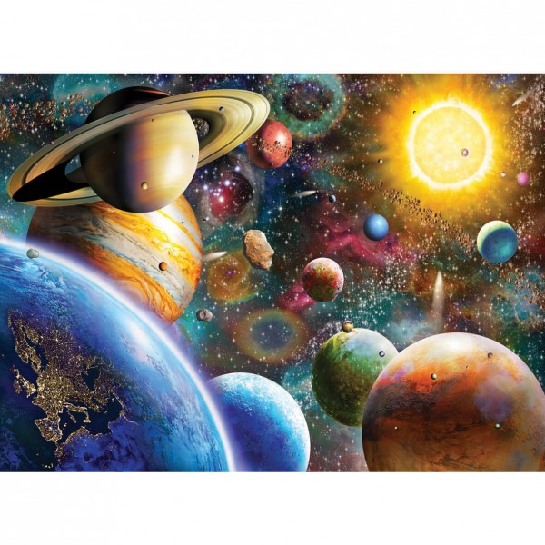 Planets in Space 1000 pieces - Anatolian-ANA1033