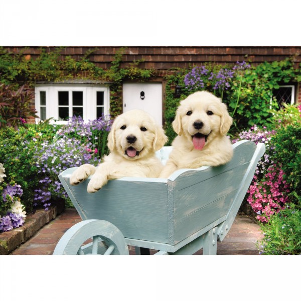 Puppies In A Wheelbarrow 260 pieces - Anatolian-ANA3310