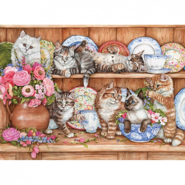 Puzzle de 1000 piezas: gatitos - Anatolian-ANA3158