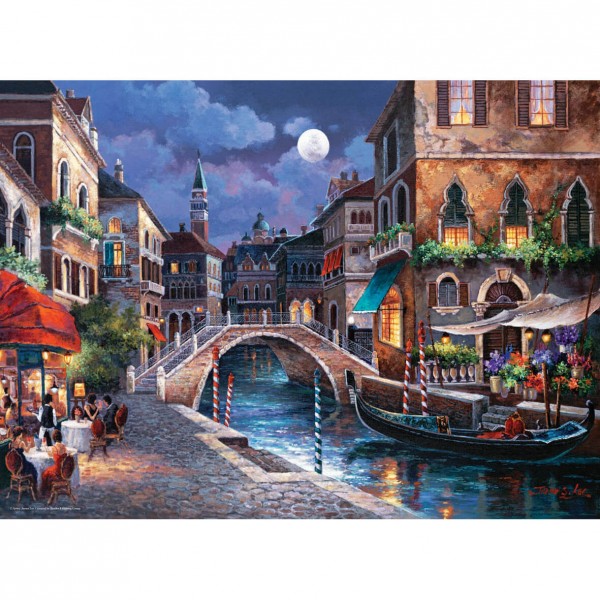 Puzzle de 1000 piezas: Noche en Venecia - Anatolian-ANA3087