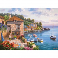 Puzzle 1000 pièces : Sung Kim : Le jardin du port