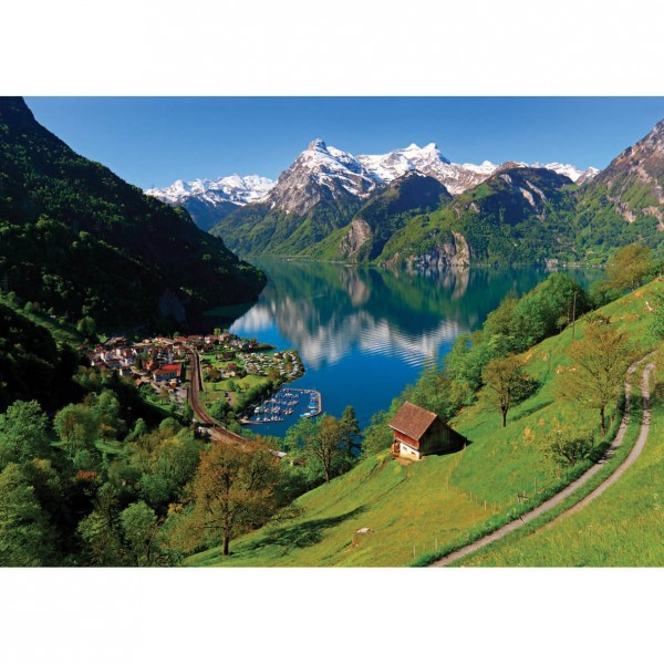 Puzzle 1500 pièces : Lac des Quatre-Cantons, Suisse - Anatolian-ANA4533