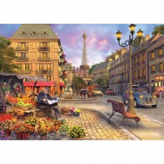 Puzzle de 1500 piezas: Calles de París