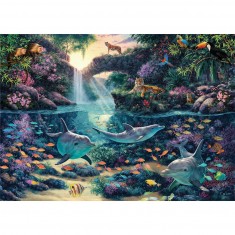 Lais Puzzle „Springende Delfine“ Mit 2000 Teilen – Herausforderung Für Puzzle-Fans