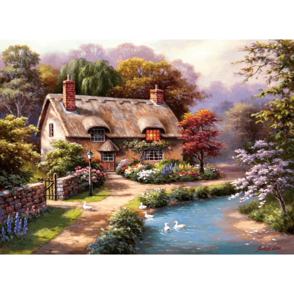 Duck Path Cottage 1000 pieces - Anatolian-ANA1047