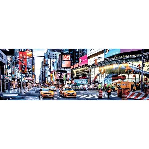 Puzzle panorámico de 1000 piezas: Times Square, Larry Hersberger - Anatolian-ANA1059