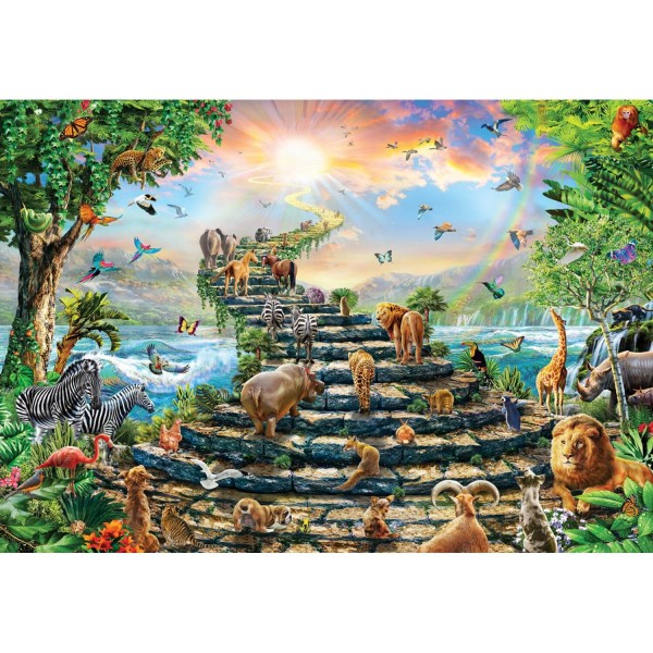 Puzzle 260 pièces : Les escaliers du paradis, Adrian Chesterman - Anatolian-ANA3323