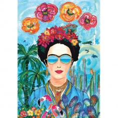 500 piece puzzle: Frida