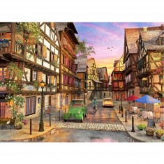 Puzzle 1000 pièces : Rue de Colmar