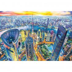 Puzzle mit 2000 Teilen: Ansicht von Shanghai