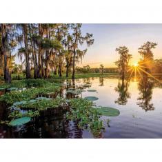 3000 pieces puzzle : Sunrise over Duck Lake 