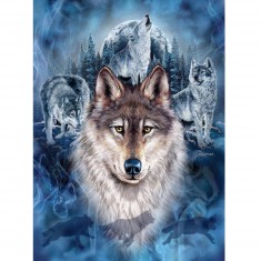 1000 Teile Puzzle: Wolfsrudel