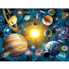 2000 pieces puzzle: solar system