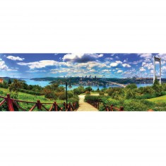 1000 Teile Panorama-Puzzle: Bosporus aus Otagtepe