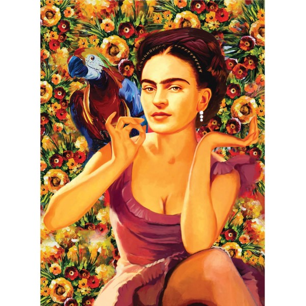 Puzzle 1000 pièces : Frida Kahlo - Anatolian-ANA1071