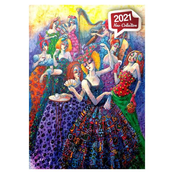 Rompecabezas de 1500 piezas: Salón de baile romántico - Anatolian-ANA4561