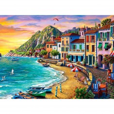 2000 pieces puzzle: Magnificent beach