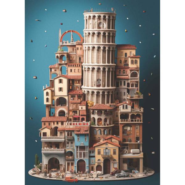 Puzzle 1000 piezas: Torre de Pisa - ANA1164