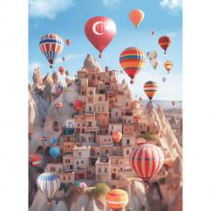 Puzzle 1000 pièces : Cappadoce