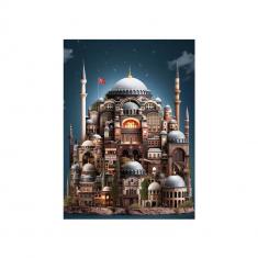 1000-teiliges Puzzle: Hagia Sophia