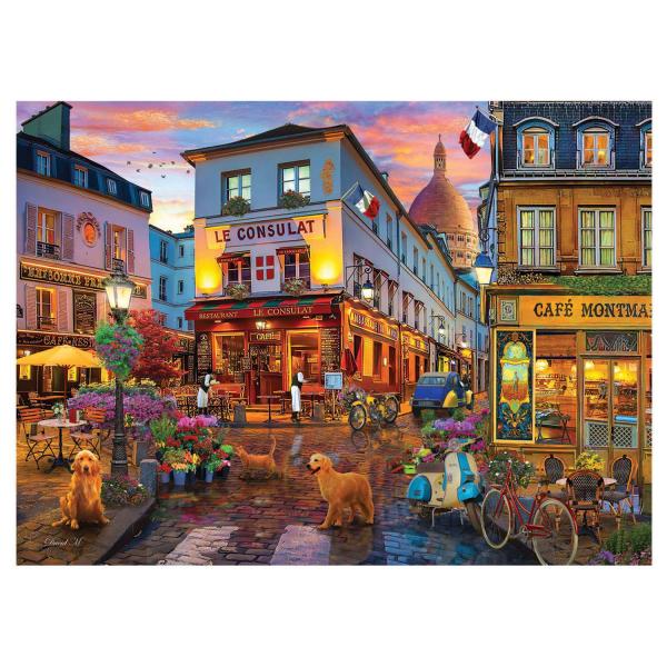 1000-teiliges Puzzle: Café Montmartre - ANA1177