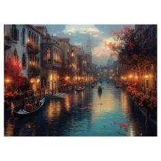 Puzzle 1000 pieces: Dawn in Venice