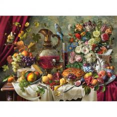 1000 piece puzzle : Dutch Still Life  