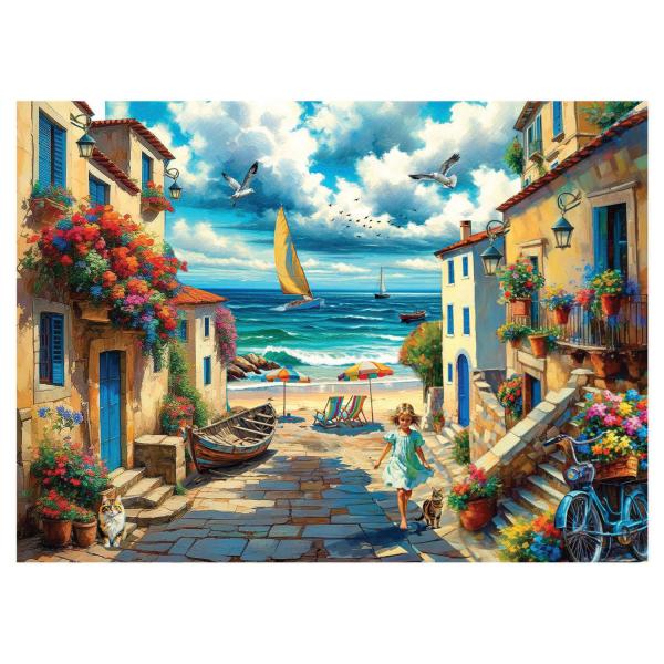 Puzzle 1000 pièces : Village de rêve - ANA1185