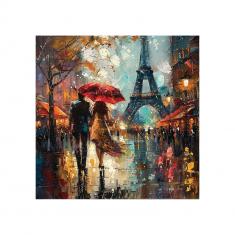 Puzzle 1024 piezas: Amor en París