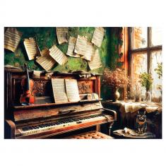 Puzzle 700 pieces XXL: Piano