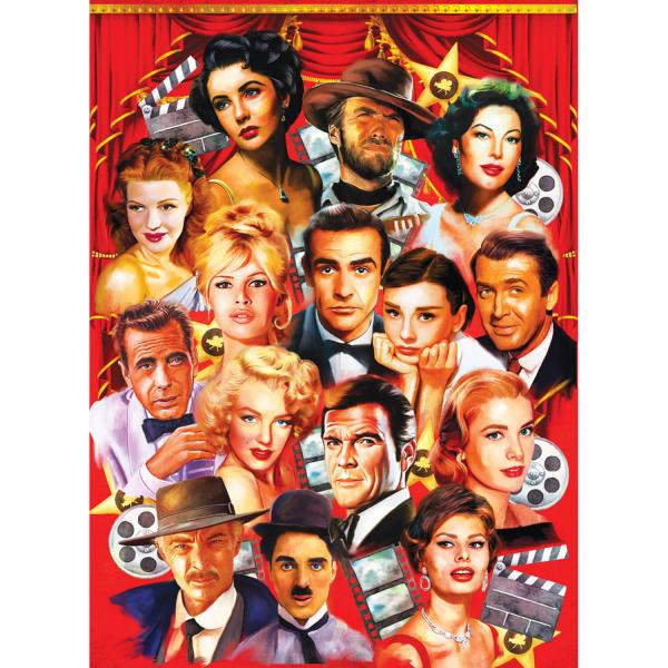 1000 piece puzzle : Hollywood Stars   - Anatolian-ANA1154