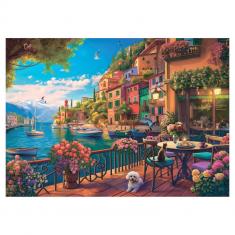 700-teiliges XXL-Puzzle: Café Como