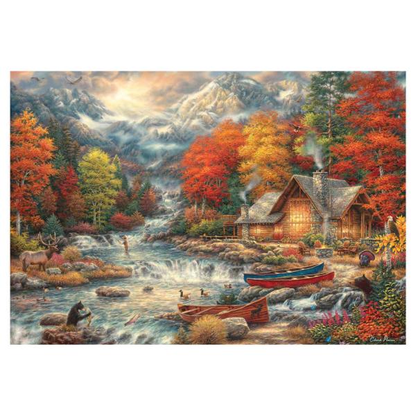 Puzzle 1500 Teile: Begehrte Frau - ANA3967